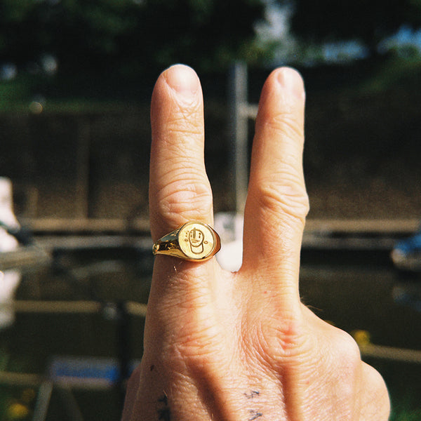 THE OPTIMIST - Siegelring