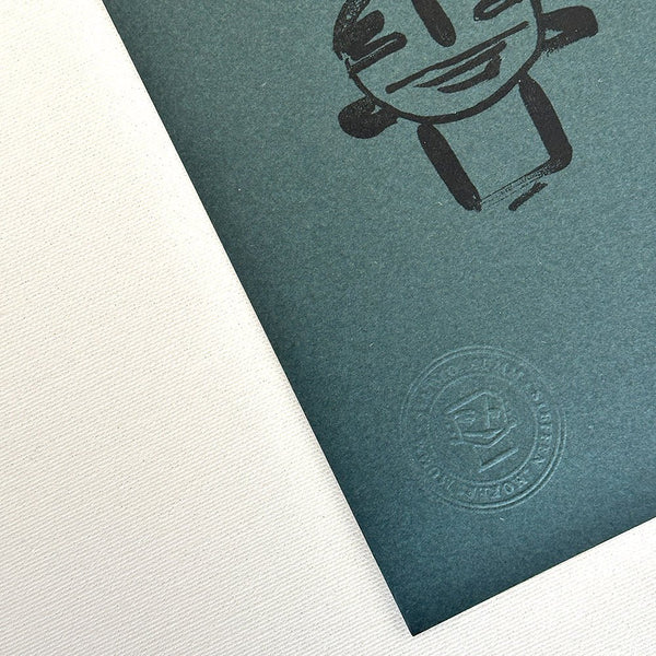 "writing without letters" Siebdruck Edition - Studio Mumm