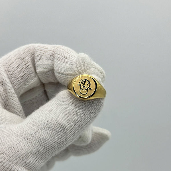 THE OPTIMIST - Siegelring - Studio Mumm