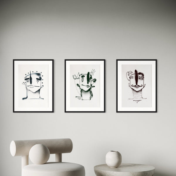 RGB Heads – 3er Poster Bundle - Studio Mumm