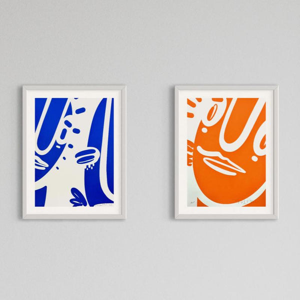 "The Optimist" & "Two Perspective" Siebdruck Edition - Studio Mumm