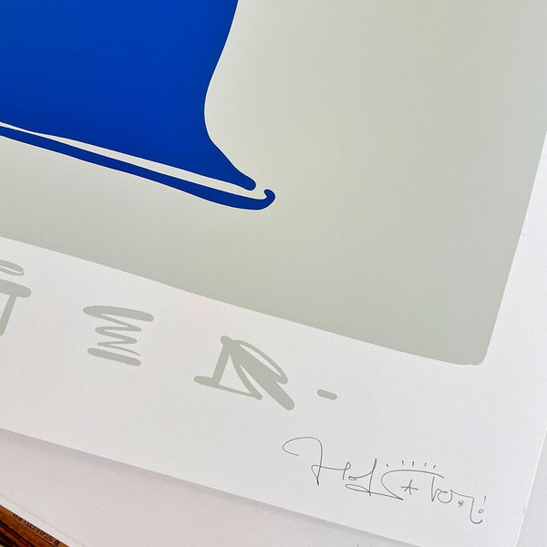 SAPPHIRE HEAD / Limited Print - Studio Mumm