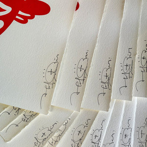 Three Words – Siebdruck Edition - Studio Mumm