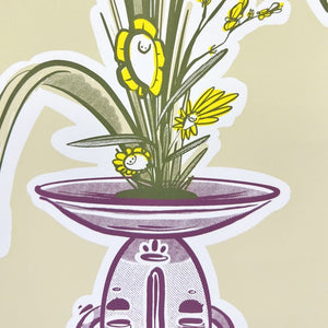 YOUR INNER FLOWER - Limited Screenprint - Studio Mumm