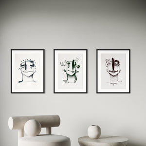 RGB Heads – 3er Poster Bundle - Studio Mumm