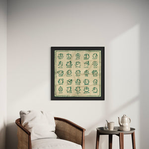 "Calm Thoughts" Seidenschal - Studio Mumm