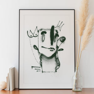 Green Friends Poster - RESTPOSTEN - Studio Mumm